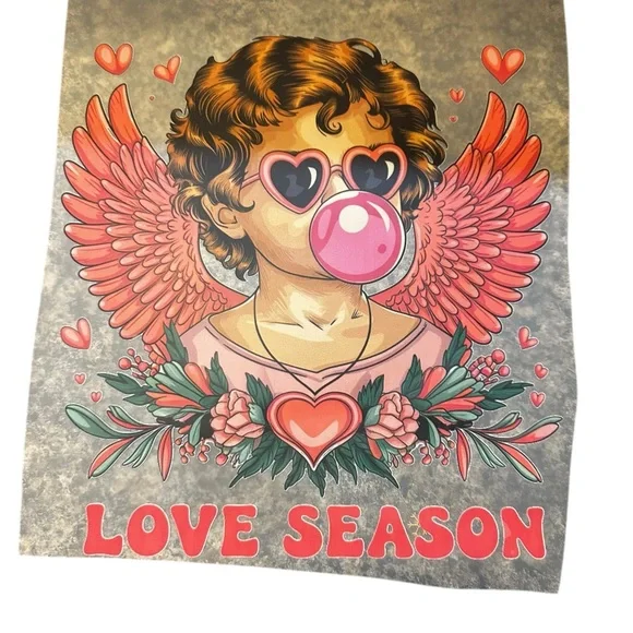 Handcrafted Valentine’s Day canvas Tote Bag - pick one - Buy now price - Picture 15 of 16